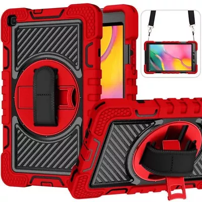 For Samsung Galaxy Tab A A7 A8 S6 S7 S8 Tablet Shockproof Stand Case Cover Strap • $27.99