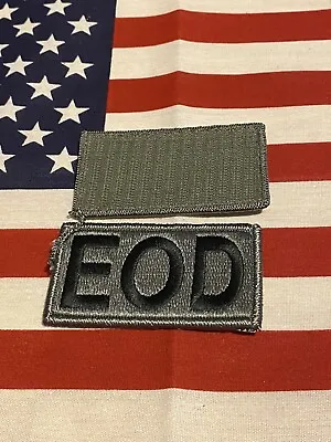 ✅ Lot Of 2 US Army ARNG EOD Brassard Patch With Hook Fastener  ACU Foliage Green • $7.89