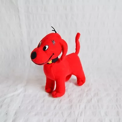 2003 McDonalds Scholastic Clifford The Big Red Dog Stand - Plush Soft Toy Figure • £4.99