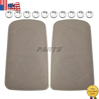 Speaker Grille Cover Tan Replacement Rear Pair For 2002-2006 Toyota Camry • $19.94