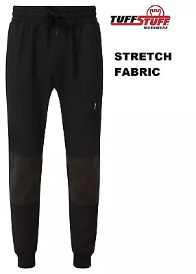 £19.95 • Buy Mens Tuff Stuff Work Jogger Trouser Tracksuit Bottoms Stretch Slim Hyperflex UK