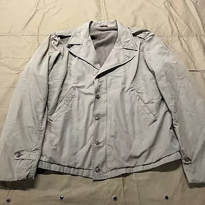 Original 1940’s WWII M41 Parsons Field Jacket XL Conmar Zipper • $1200