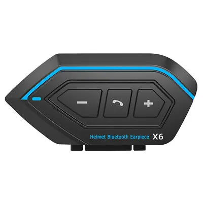 X6 Motorcycle Helmet Bluetooth Stereo Headset Headphone Speaker Mic Handsfree • $30.18
