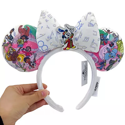 DisneyParks 100 Years Rare Mickey & Friends Ears Minnie Mouse Bow Headband Ears • $17.99