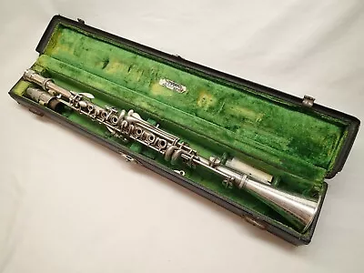 Buescher True Tone Vintage Metal Clarinet Estate Item Needs Restoration • $532.46