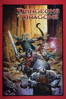 Dungeons And Dragons Hero Adventures Elf Sorcerer D&D Poster 24X36 New    DELF • $23.95