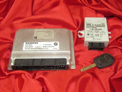 BMW E36 E46 E39 E38 Z3 3 5 7'ies 2.0i 2.8i M52 ENGINE DME MS42 EWS3 KEY ECU SET • $179.50