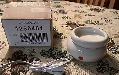 £19.79 • Buy NEW YANKEE CANDLE Ceramic Electric Scented Oil Tart Candle Burner