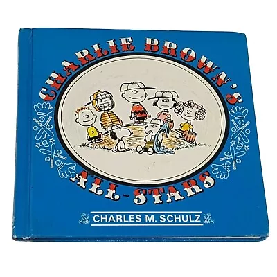 Vintage Peanuts Charlie Brown's All-Stars Children's Book HC 1st Edition Schultz • $12.95