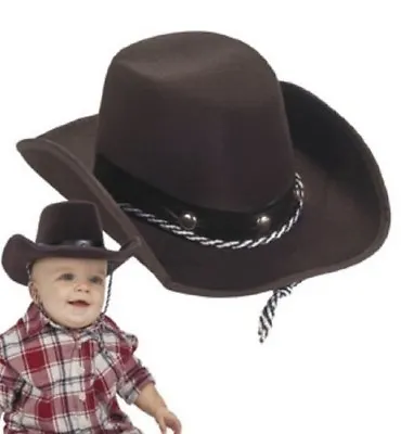 Baby Boy Cowboy Hat  Children Cowgirl Hats Brown ToddlerKids Infant Cowboy Hats • $21.99