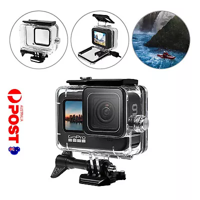 For GoPro Hero 9 10 11 Waterproof Case Protective Housing Diving Underwater AU W • $13.49