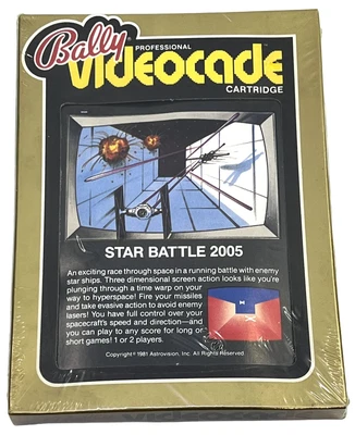 $60 • Buy Star Battle - Bally Astrocade - Sealed