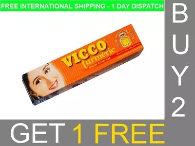 Buy 2 Get 1 Free Vicco Turmeric Cream Herbal Fairness Cream Best Cream US • $7.71