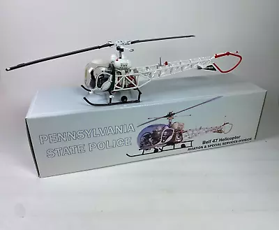 Pennsylvania State Police Bell 47 Helicopter 1:43 Limited Edition First Response • $75.99