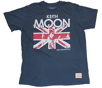 Keith Moon Union Jack Jim Marshall Tee Shirt • $9.99