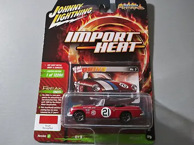 Johnny Lightning Street Freaks Import Heat No. 3: 1963 MGB Limited Edition Red • $6.88