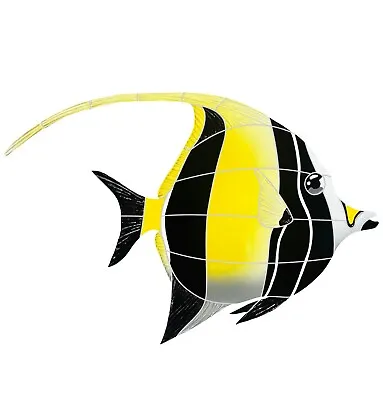 Mosaic Tile Moorish Idol Fish For Swimming Pool Or Wall 12”x18  -FREE SHIPPING • $184.40