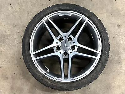 OEM 2012-2014 MERCEDES W204 C63 6.2L AMG REAR WHEEL RIM GRAY 9x18 18  ET54 • $599