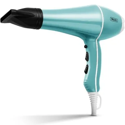 Wahl Professional Super/Power Dry 2000W Hair Dryer Tourmal Ionic 2 Nozzles • $69.95