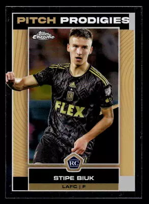 2023 Topps Chrome MLS #6 Stipe Biuk LAFC Rookie Card RC • $6