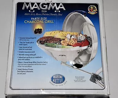 Magma Marine Kettle Charcoal Grill Party Size 17  A10-114 • $165