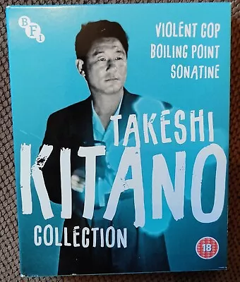 £20 • Buy BFI Takeshi Kitano Collection - Violent Cop/Boiling Point/Sonatine