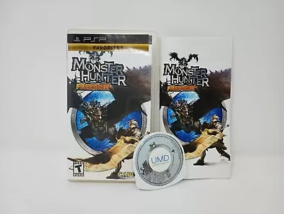 TESTED Monster Hunter Freedom PSP With Manual  • $17