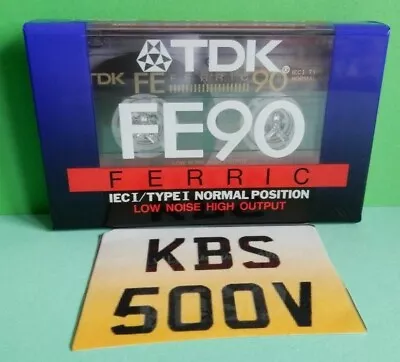£3.19 • Buy 1 Sealed   Blank Cassette Tape Tdk Fe 90 For Recording C90 