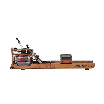 Water Rowing Machine For Home Use Classic Solid Wood Rower Machine With Blue... • $334.11