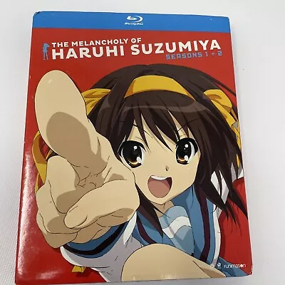 The Melancholy Of Haruhi Suzumiya: Seasons One And Two (Blu-ray) • $39.99