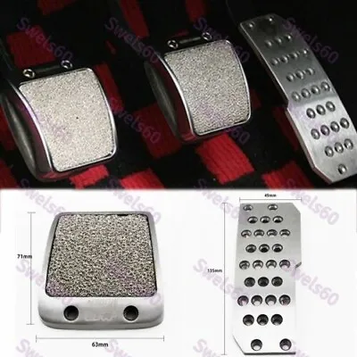 Racing Pedals Foot Rest Accelerator Brake Pedal Clutch Pedals For Mugen 2 • $64.90