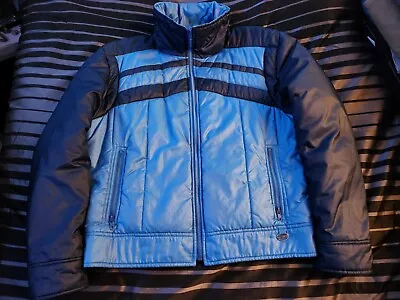 Vintage NOS 70s Beconta Retro Ski Puffer Jacket Coat Size XL • $45