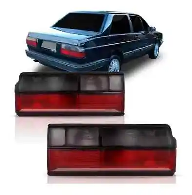 Red Smoke Tail Lights  - Vw Volkswagen Fox 91 92 93 94 95 Pair New • $132