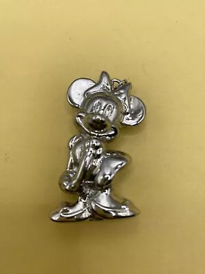 Sterling Silver Minnie Mouse Pendant - 2 Inches Long 3D 12 Grams • $9.99