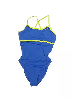 Nike Women Blue One Piece Swimsuit 6 • $37.74