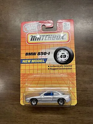 1993 Matchbox | BMW 850-I | 1749 Silver | NEW • $15.99