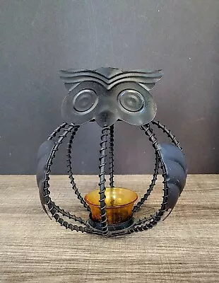 Owl Metal Candle Holder Tea Light  • $14.95