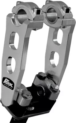 Rox Aluminum Universal Elite 5 Inch Pivoting Risers For 7/8 & 1 1/8 Handlebars • $112.95