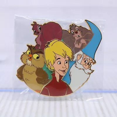 B4 Disney WDI LE Pin Sword In The Stone Character Cluster Merlin Arthur Wart • $249.95