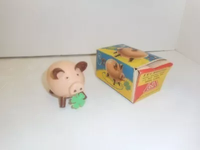 Vtg Mechanical Wind-up Pig Toy Made In Western Germany Kohler  Original Box • $19.99