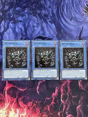 LED2-EN000 X3 Relinquished 1st Edition Mint YuGiOh Card • £2.99