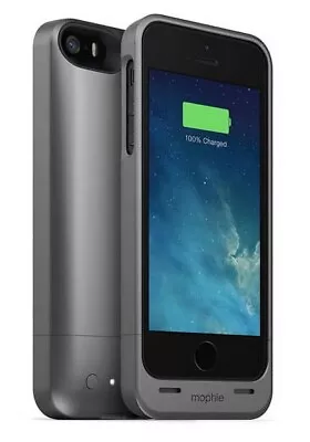 Mophie Juice Pack Helium Battery Case For IPhone 5/5S 1500mAh - Gunmetal Black • $19.99