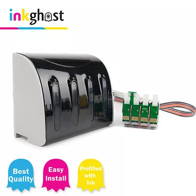 Inkghost CISS For Epson WorkForce WF3620 WF3640 252 252XL 254XL Ink System CIS • $94