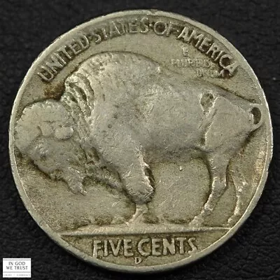 1937 D Three Legged 3 Legs Buffalo Nickel 5C • $675