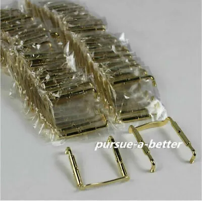 10 Pcs Chin Rest Clamp Screw 44 Violin Parts Golden Metal Violin Accessories • $10.49