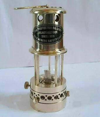 Lamp Nautical Brass Lamp Vintage Maritime Ship Boat - Oil Lantern 8'' Height • $59