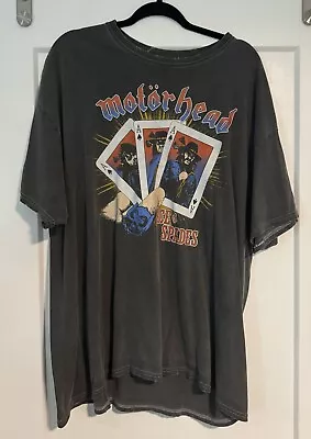 Motorhead Ace Of Spade  Vintage Throwback Mens T-shirt XL Extra Large • $13.07