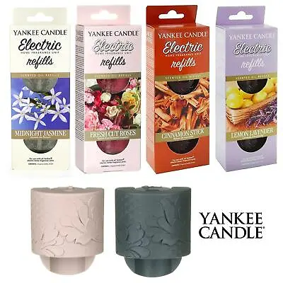 Yankee Candle Electric Home Fragrance Scented Oils Air Freshener Plug Refills • £7.99