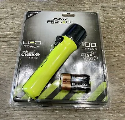 Unilite Prosafe CREE LED Diving Dive Light 30m Waterproof Torch 100 Lumens - New • £29.99