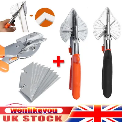 Multi Angle Cutter Shear Mitre Shears Gasket Cutter Trim Bead Snips Steel Blade! • £6.98